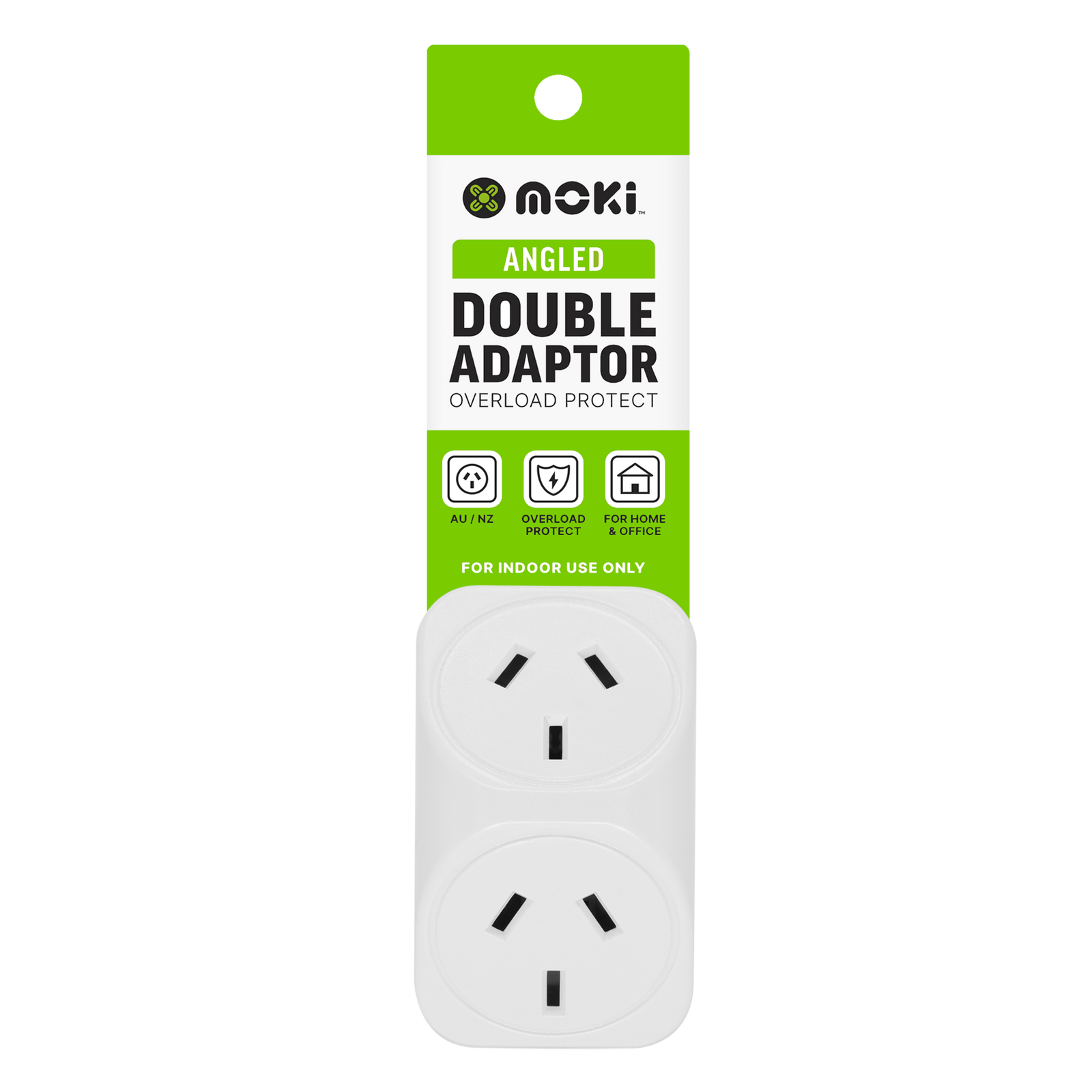 Moki Double Adaptor - Angled