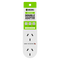 Moki Double Adaptor - Vertical + Surge Protection