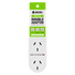 Moki Double Adaptor - Vertical + Surge Protection