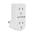 Moki Double Adaptor - Vertical + Surge Protection