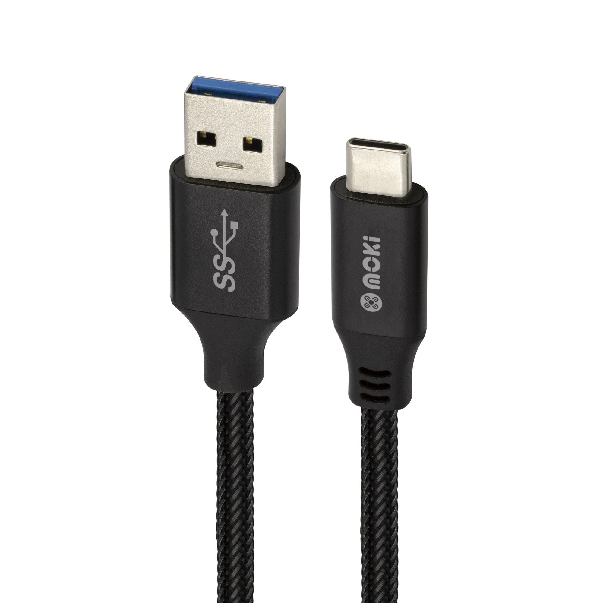 Moki SynCharge Mesh Cable USB 3.0 USB-C to USB-A