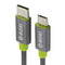 Type-C to MicroUSB SynCharge Braided Cable